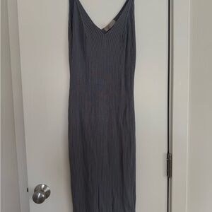 H&M Blue Sleeveless Dress